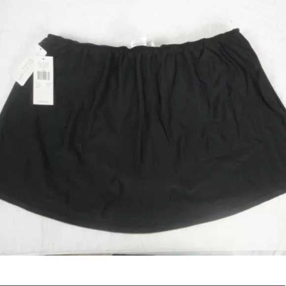 Island Escape Plus Solid Swim Skirt - Picture 2 of 4